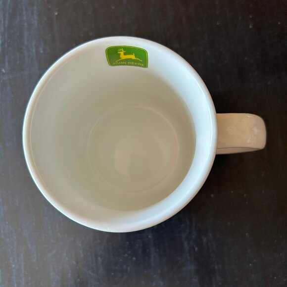 John Deere Coffee Cup/Mug by Gibson - Tractor “Nothing Runs Like a Deere” Logo - Picture 4 of 7